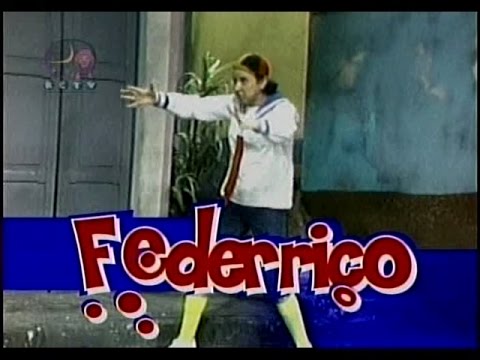 Federrico  con Carlos Villagrán, RCTV 1983