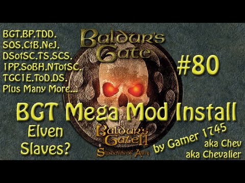 Let's Play Baldur's Gate Trilogy Mega Mod Part 80 - Elven Slaves