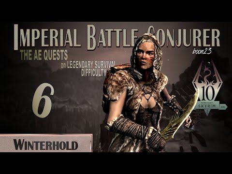Imperial Battle Conjurer (6) - WINTERHOLD - Skyrim AE Legendary Survival