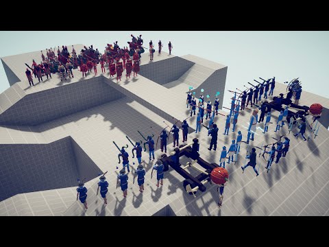 50x RANGED UNITS vs 70x MELEE UNITS - TOTALLY ACCURATE BATTLE SIMULATOR | TABS