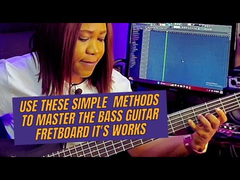 Use these simple methods to master the bass guitar fretboard it's works!