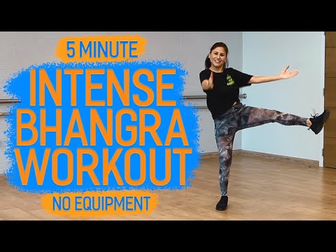 BURN CALORIES WITH BHANGRA | HIIT CARDIO BHANGRA WORKOUT | BHANGRA BURN | DJ FRENZY
