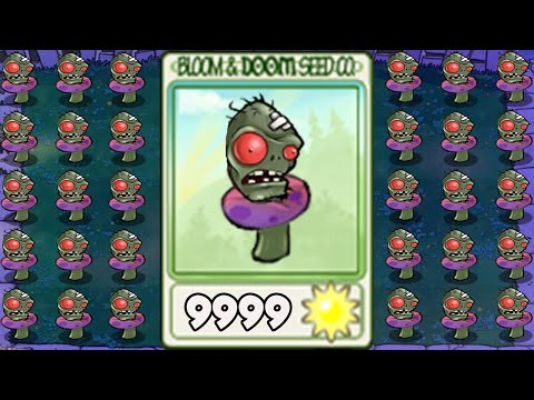 100% SCAREDY-SHROOM ZomPlants VS All ZomBotany 2 - Plants vs Zombies Mod ZomPlants vs Zombotany