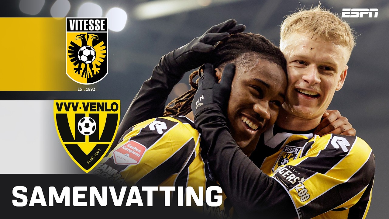 Vitesse vs VVV Venlo Highlights
