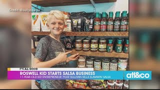 Local 11-Year-Old Starts Salsa Business