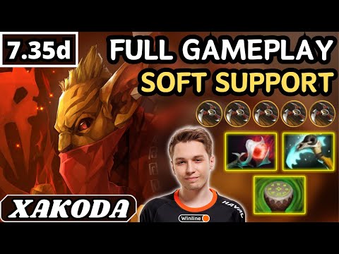 10900 AVG MMR - Xakoda BOUNTY HUNTER Soft Support Gameplay - Dota 2 Full Match Gameplay