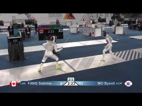 Cairo Worlds 2021 CWF - L16 - Fang CAN v Mo KOR