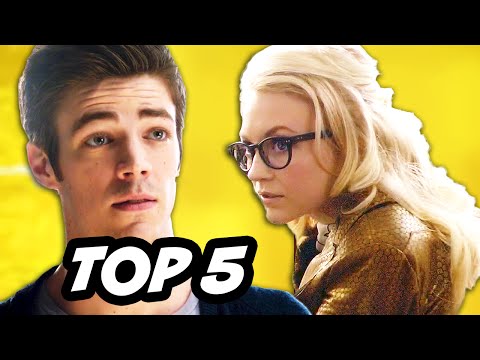 The Flash Episode 18 All Star Team Up - TOP 5 WTF and Easter Eggs