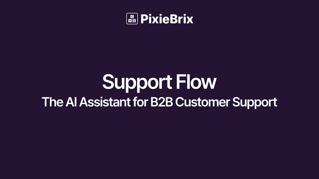 Support Flow by PixieBrix | Resolve customer issues faster, without the tab chaos
