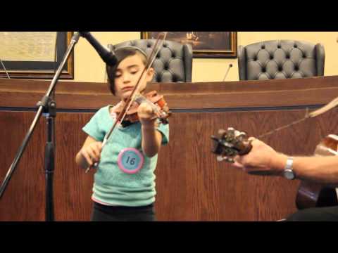 2014 Utah State Fiddle Contest  - Small fry first place - Ailie 7 years old