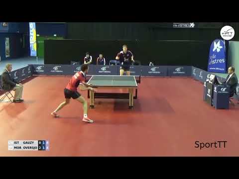 Pro A Paul Gauzy vs Mattias Oversjo [ 2017/2018 ]