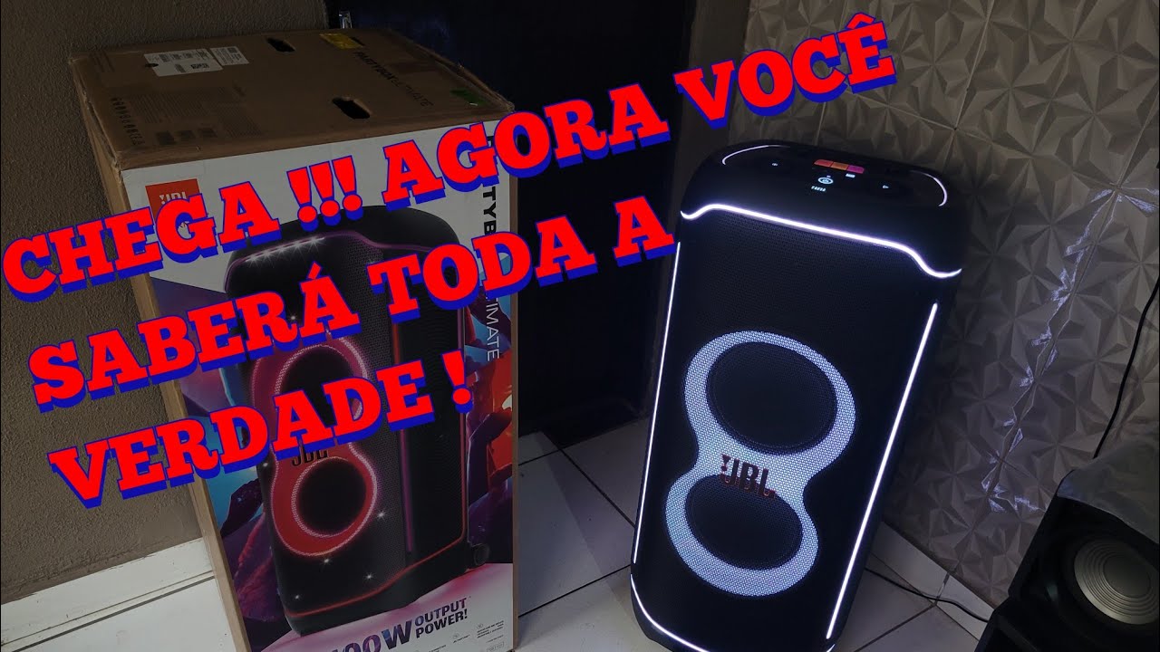 NOVA AQUISIÇÃO JBL PARTYBOX ULTIMATE ! NÃO ADIANTA CH0RAR ! VOU FALAR TUDO !!!