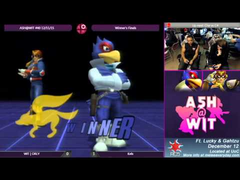 Kels (Falco) vs WIT | ORLY (Falcon) - ASH@WIT #40 PM Winner's Finals
