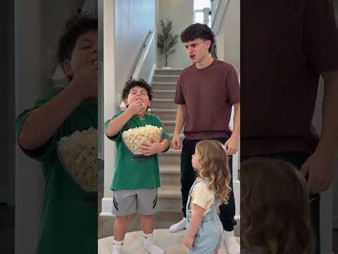 ALWAYS SHARE WITH YOUR SISTER! 🍿😭 #shorts