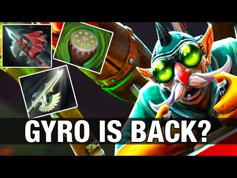 GYROCPTER IS BACK - MP 7.8K plays Gyro Patch 7.07b