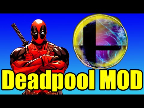 Deadpool in Super Smash Bros is SILLY and FUN! (Mod) Smash Bros Brawl/Project M