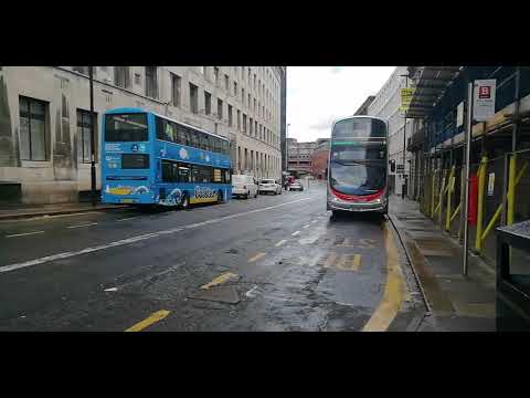 Go North East 6003 broken down in Newcastle on the Crusader 27 service (10/05/2021)