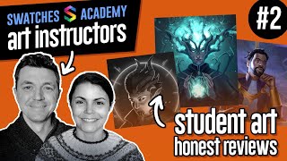🔴 Pro Illustrators Review Student Art #2