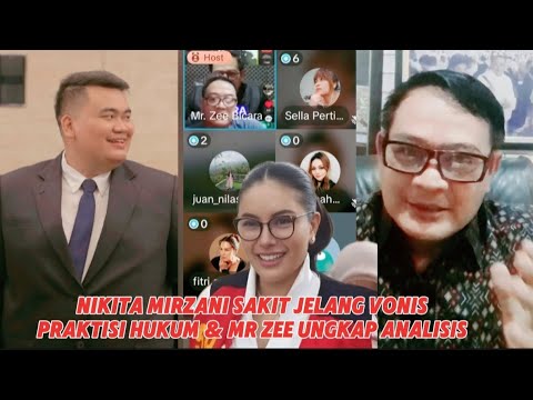 "VIRAL!! PRAKTISI HUKUM DAN MR ZEE SOROTI KONDISI NIKITA MIRZANI MENJELANG PUTUSAN HAKIM"
