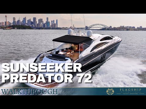 Sunseeker Predator 72 video