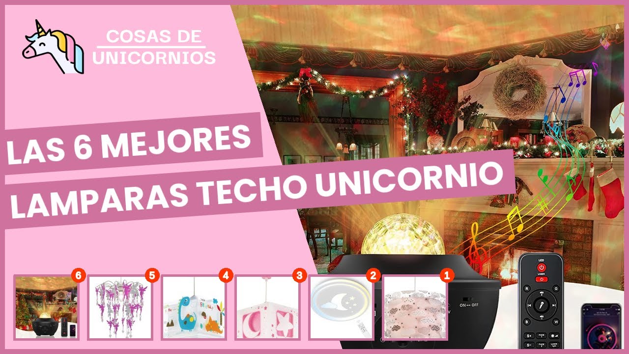 Las 6 mejores lamparas techo unicornio