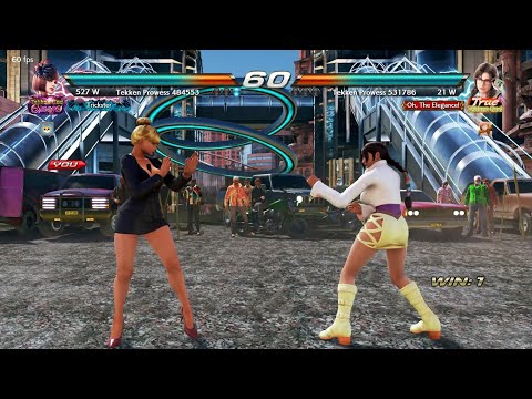Grass Toucher (Anna) vs TheBitch (Julia) - Tekken 7