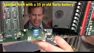 A Rev4 Amiga 2000 w a 35 year old battery still in there!