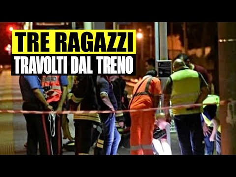 BREAKING NEWS: THREE YOUNG PEOPLE HIT BY A TRAIN: ONE DEAD AND ONE SERIOUSLY INJURED. TRECATE TRA...