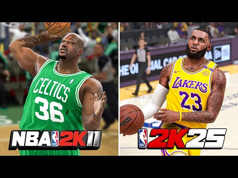 Scoring With The Oldest Player In Every NBA 2K