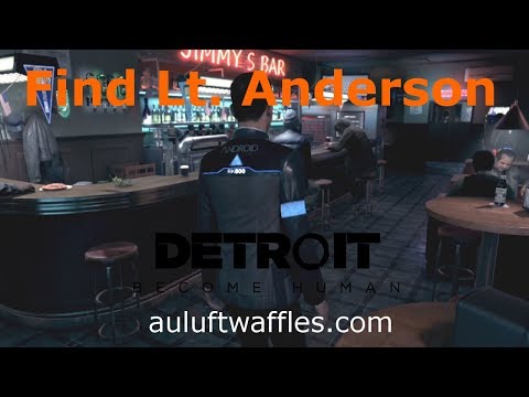 Find Lt. Anderson Partners Detroit: Become Human
