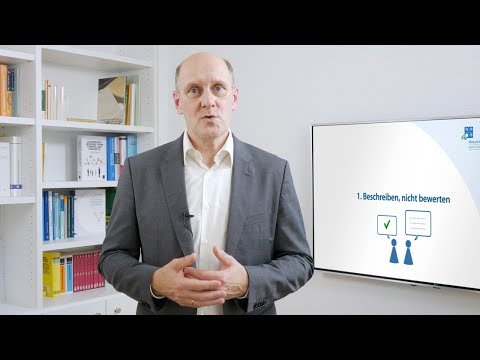 Feedback geben professionell umgesetzt