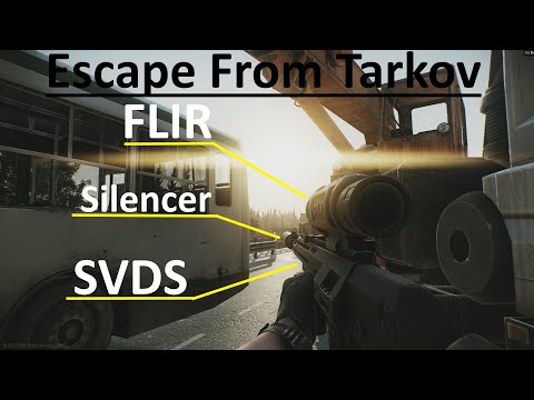 SVDS FLIR on Customs! | Escape From Tarkov PVP