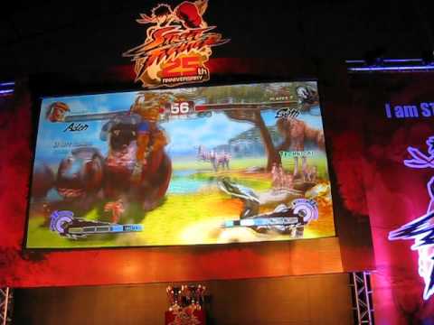 2012 08 26 ssf4 ae 25th asia top 4 final battle gamerbee VS poongko 第一場