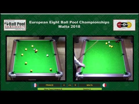 Mens Team Category B  Session 3  France vs Malta