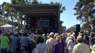 Eden Brent at the San Diego Blues Festival