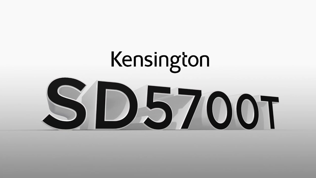Kensington SD5700T Docking Station Features and Highlights