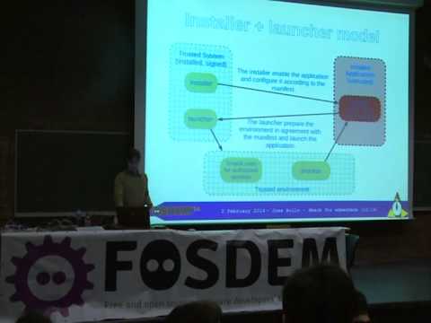 FOSDEM 2014 - Security Model Using Smack For Embedded Systems