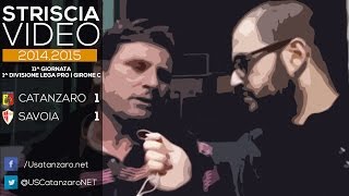 preview picture of video 'Catanzaro-Savoia 1-1: la Striscia Video'