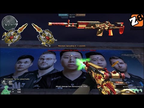 Crossfire NA 2.0 : M14EBR- S - Divine Dragon - Hero Mode X - Zombie V4