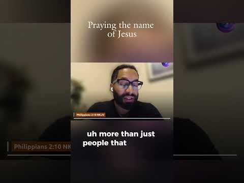Praying the name of Jesus!  #praytheword #christianprayer #bible