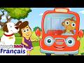 Les Roues De L Autobus Bus Rouge Comptines Et Chansons HooplaKidz Franҫais