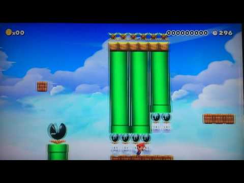 New City Sky - NSMB Mario Maker Kaizo Level