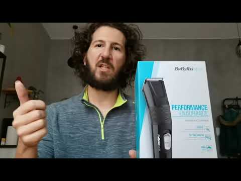 BaByliss E756E plaukų kirpimo mašinėlė Juoda video