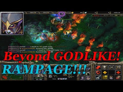 DOTA 1 - Phantom Assassin BEYOND GODLIKE + RAMPAGE!!! (I don't care)