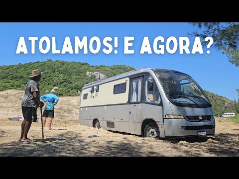 Explorando o desconhecido atolamos em um lugar incrível!
