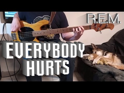 R.E.M. - Everybody Hurts (Bass Cover) - Tabs in description