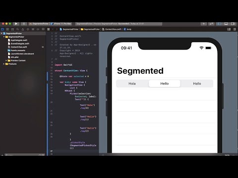 SwiftUI Tutorial : SegmentedPicker