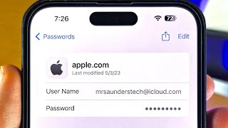 ANY iPhone How To Access Old Passwords!