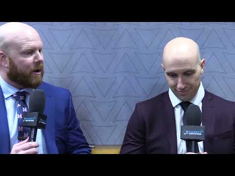 Nick Bonino on the Sharks Audio Network after 5-3 win over Dallas.