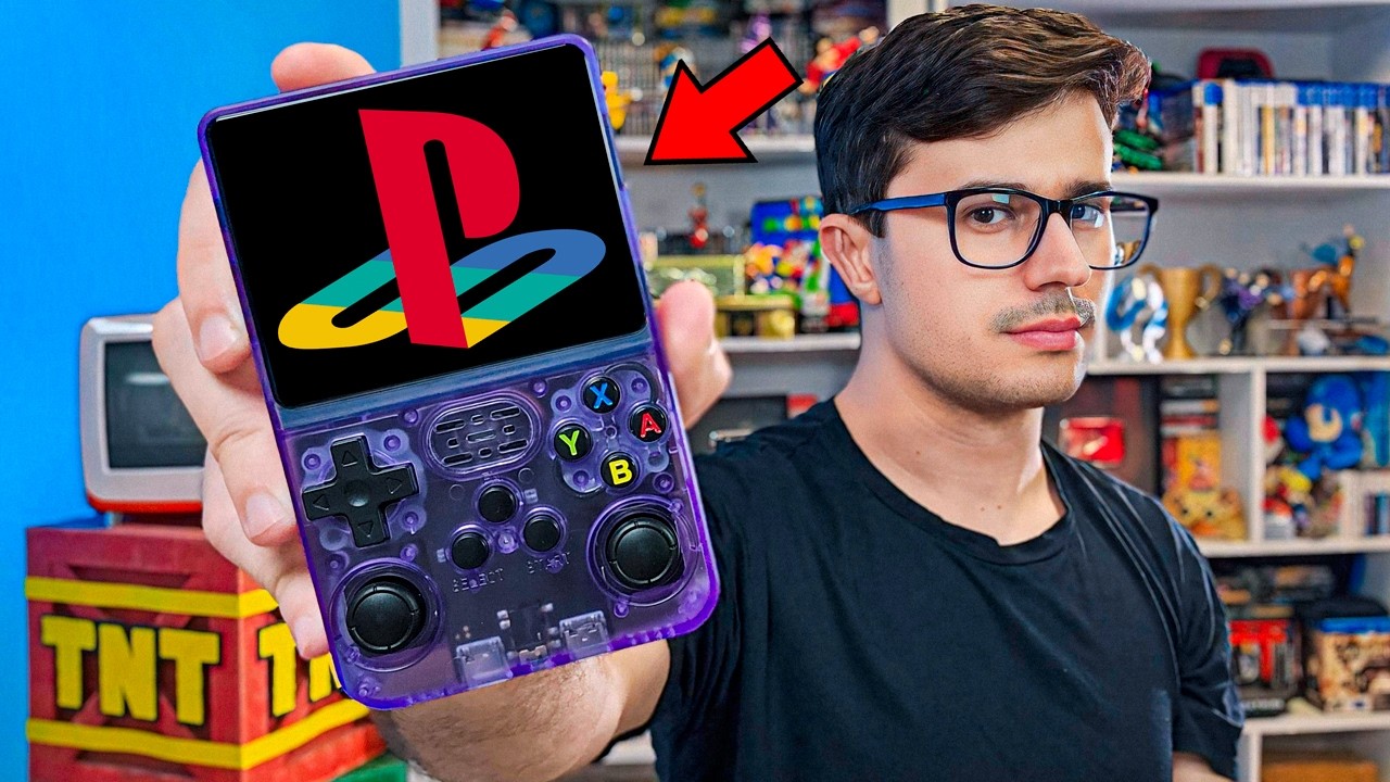 COMPREI o VIDEOGAME PORTÁTIL mais VENDIDO do ALIEXPRESS